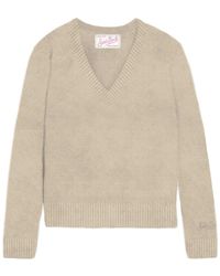 MC2 Saint Barth - V-Neck Knitwear - Lyst