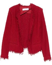 IRO - Jassen ,Rood ,Katoen Shavani Jacket - Lyst