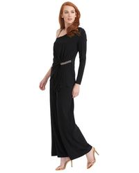 Joseph Ribkoff - Jumpsuits & Playsuits ,Zwart ,Polyester Chique Jumpsuit - Lyst