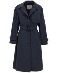 Woolrich - Coats > belted coats - Lyst