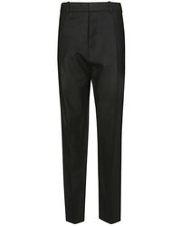 Victoria Beckham - Pantalone risvolto - Lyst