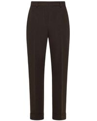 Seventy - Bruine Casual Broek - Lyst