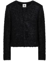 THE GARMENT - Jassen ,Zwart ,Wol Zwarte Wollen Jas - Lyst