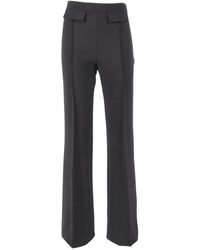 Elisabetta Franchi - Wide Trousers - Lyst
