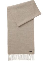 BOSS - Winter Scarves - Lyst