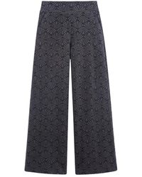 Niu - Broeken ,Zwart ,Wijde Broek - Lyst