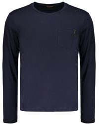 Moorer - T-Shirt Met Lange Mouwen - Lyst