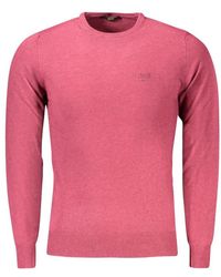 Roberto Cavalli - Maglione in poliestere rosso - Lyst