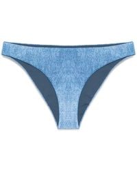 Fisico - Bikini Broekje Met Denim-Effect - Lyst