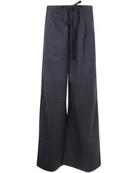 Entire studios - Broeken ,Zwart ,Wol Cinch Pant - Lyst