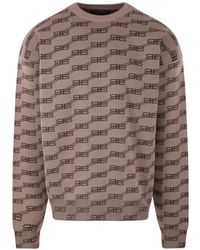 Balenciaga - Round-Neck Knitwear - Lyst