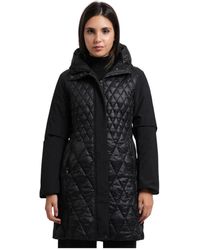 GAUDI - Jassen ,Zwart ,Polyester Gewatteerde Parka - Lyst