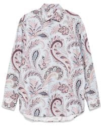 Etro - Camicie Cotone-Uomo - Lyst