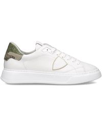 Philippe Model - Schoenen ,Wit ,Katoen Sneakers Temple Tennis - Lyst