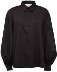 La DoubleJ - Overhemden ,Zwart ,Romantic Poet Shirt - Lyst