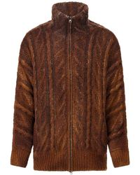 Avant Toi - Truien & Vesten ,Bruin ,Wol Cardigans - Lyst