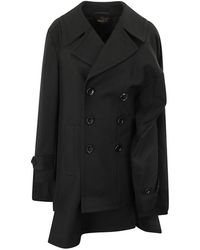 Comme des Garçons - Double-Breasted Coats - Lyst