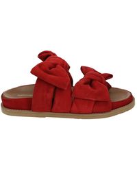 Copenhagen Shoes - Rote Wildleder Sportliche Sommer Hausschuhe - Lyst