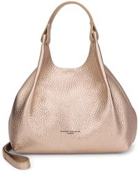 Gianni Chiarini - Tassen ,Roze ,Leer Dua Leren Handtas - Lyst
