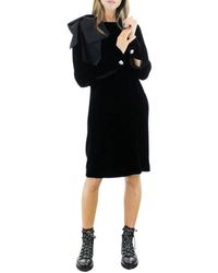 N°21 Velvet Dress - Zwart