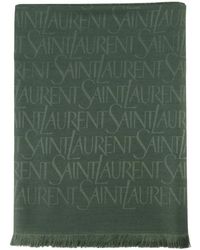 Saint Laurent - Silk Scarves - Lyst
