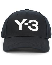 Y-3 - Berretto nero con logo - Lyst