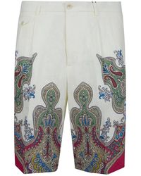 Etro - Casual Shorts - Lyst