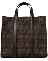 Fendi - Stijlvolle Shopping Tote Tas - Lyst