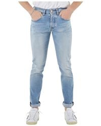 Don The Fuller - Himmelblaue Baumwoll Herren Jeans - Lyst