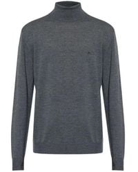 Etro - Turtleneck Trui - Lyst