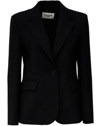 Weekend by Maxmara - Pure Wool Stretch Blazer - Lyst