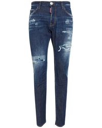 DSquared² - Jeans ,Blauw ,Katoen Blauwe Katoenen Cool Guy Jeans - Lyst