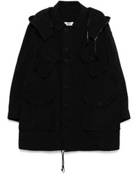 Junya Watanabe - Jassen ,Zwart ,Nylon Military Coat - Lyst
