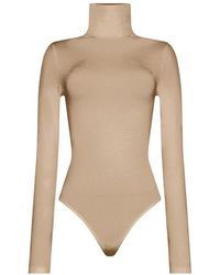 Wolford - Tops ,Roze ,Katoen Colorado String Body - Lyst