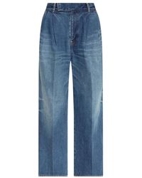 Undercover - Slim fit denim jeans - Lyst