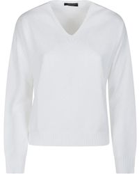Aragona - V-Hals Trui - Lyst