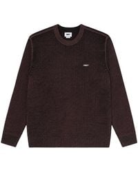 Obey - Round-Neck Knitwear - Lyst