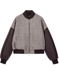ARMANI EXCHANGE - Bomber Jackets - Lyst