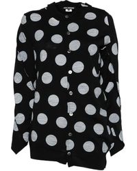 Junya Watanabe - Truien & Vesten ,Zwart ,Polka Dot Cardigan - Lyst