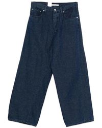 sunflower - Jeans ,Blauw ,Katoen Super Wide Twist Jeans - Lyst
