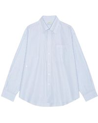 Birgitte Herskind - Overhemden ,Blauw ,Katoen Crisp Katoenen Overhemd - Lyst