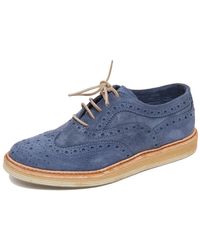 Corvari - Schoenen ,Blauw ,Suède Lichtblauwe Suède/Nabuk Schoen - Lyst