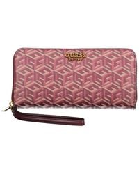 Guess - Laurel Large Zip-Around Wallet - Lyst