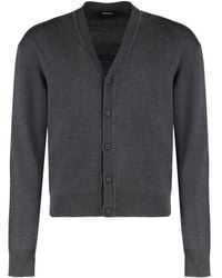 Jacquemus - Truien & Vesten ,Grijs ,Wol Le Cardigan Brode - Lyst