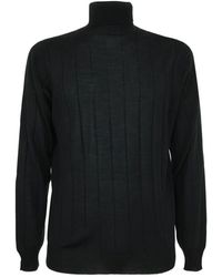 FILIPPO DE LAURENTIIS - Grüner merino rollkragenpullover - Lyst