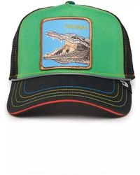 Goorin Bros - Accessoires ,Groen ,Groene Krokodil Trucker Cap - Lyst
