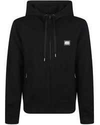 Dolce & Gabbana - Hoodies & Sweatvesten ,Zwart ,Logo Sweatshirt - Lyst