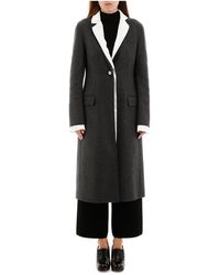 Marni Double Wool Coat - Zwart