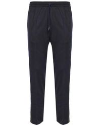 Gucci - Broeken ,Zwart ,Technische Jersey Sportbroek Met Web - Lyst