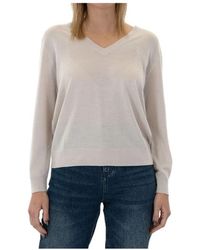 ARMANI EXCHANGE - V-Neck Knitwear - Lyst